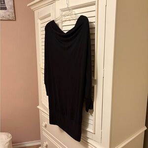 Doublju Black Women's Tunic Top